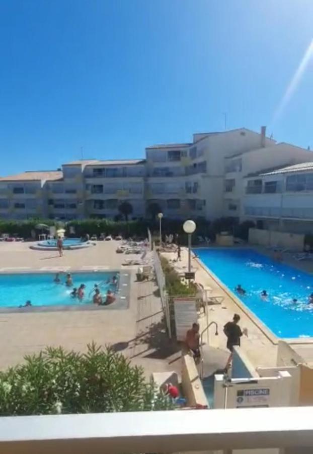 Appart 2 Piscines ,50 M De La Mer Agde Extérieur photo